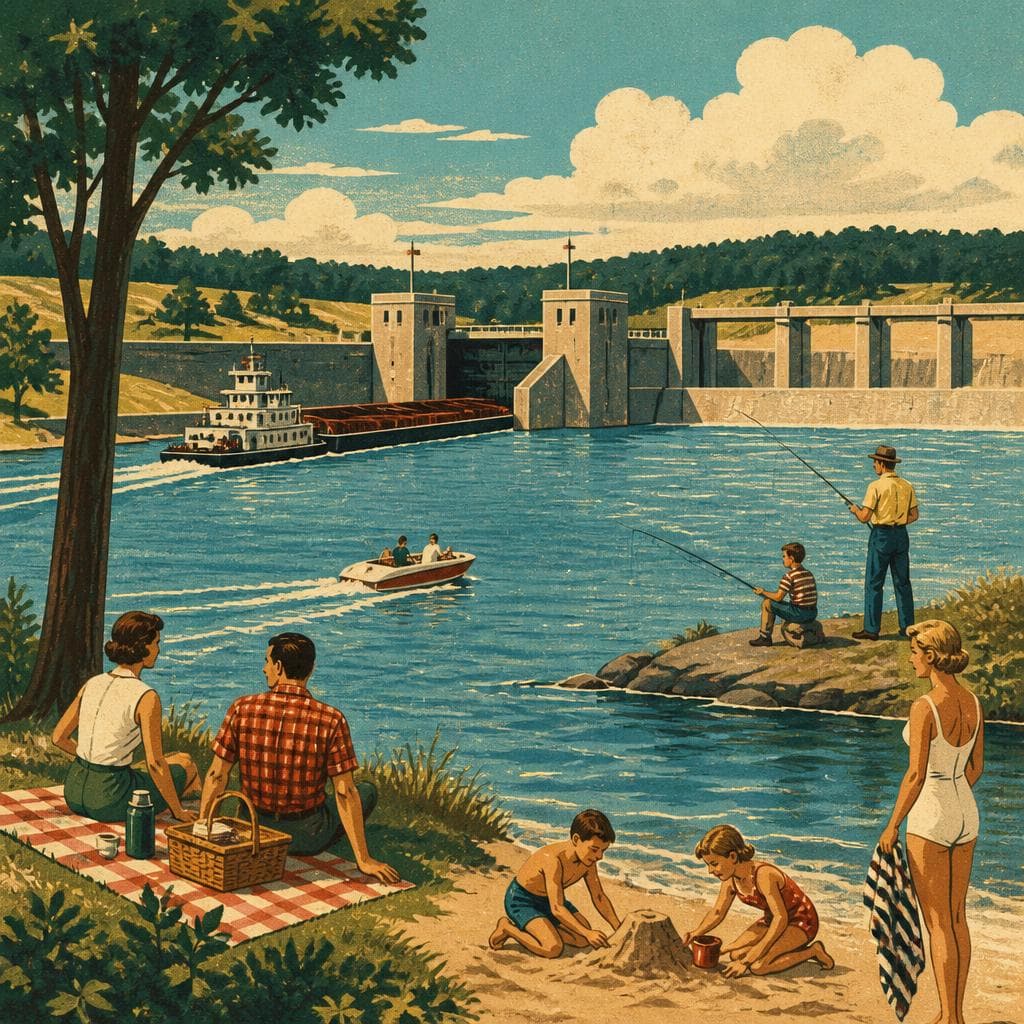 Cover art for Where a Waterway Remade the Shore