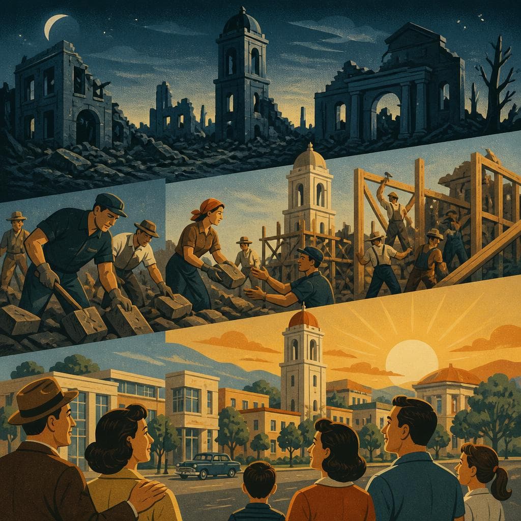 Cover art for Before Dawn, Santa Rosa Broke and Rebuilt