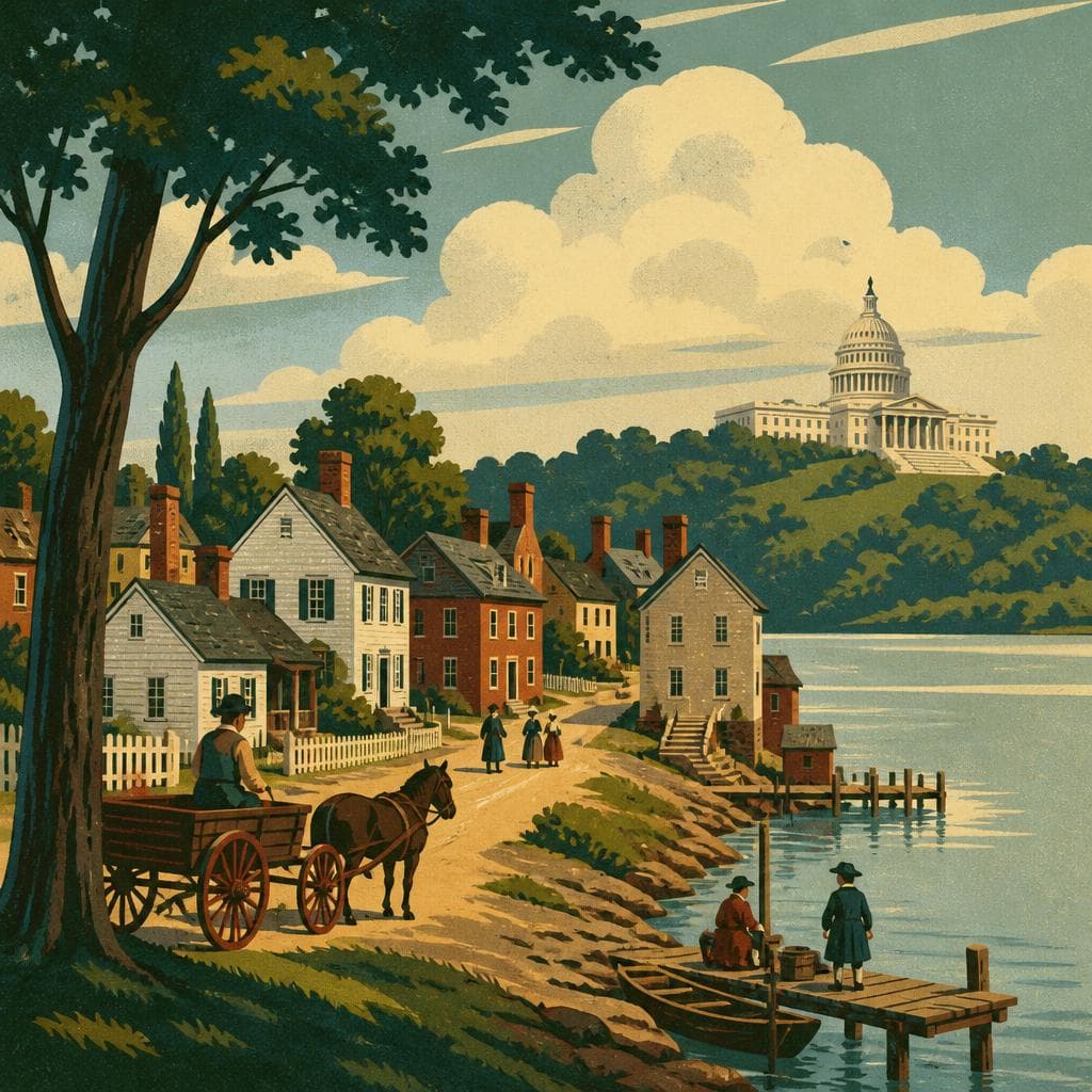 Cover art for Before the Capital, There Was Little Washington