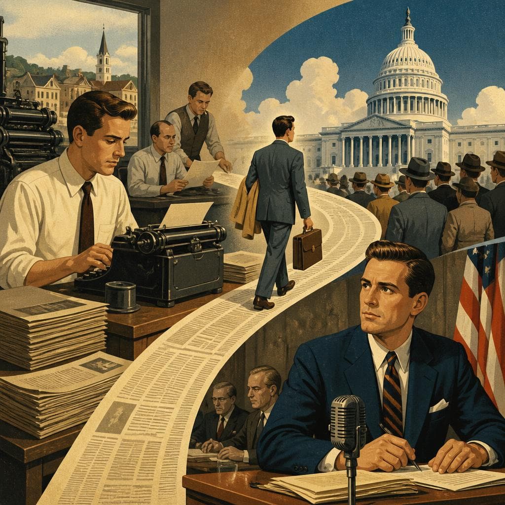 Cover art for From New Hampton Newsprint to Congress