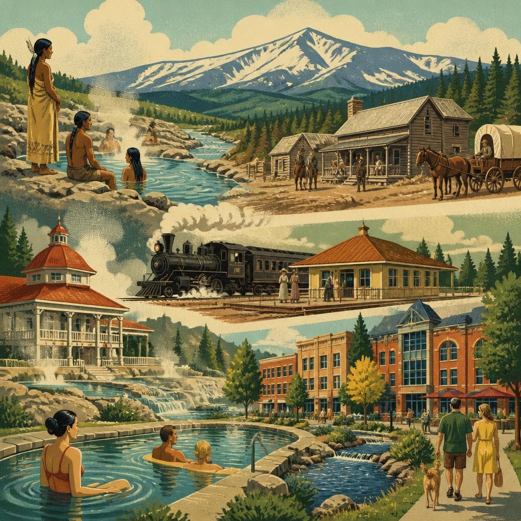 Cover art for Where Healing Waters Built a Town