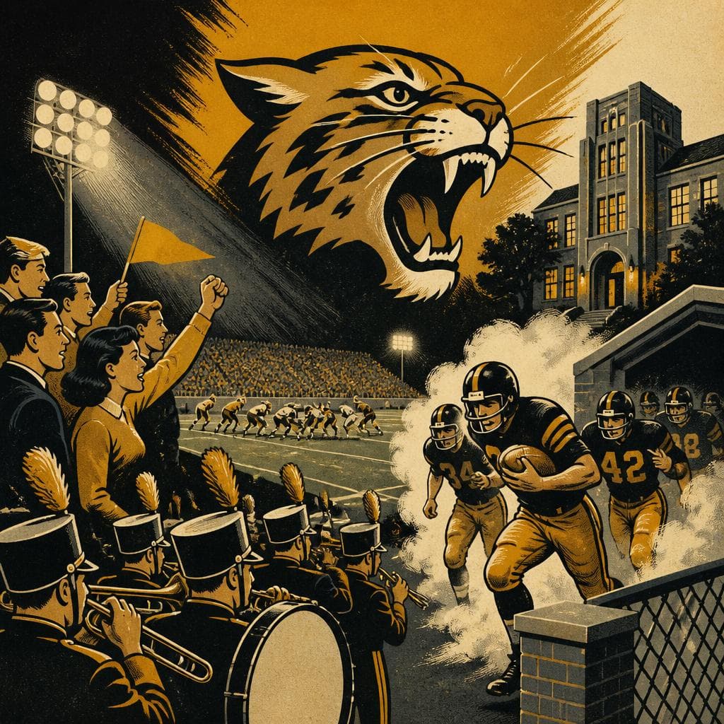 Cover art for Where the Wildcats Roar on Friday Night