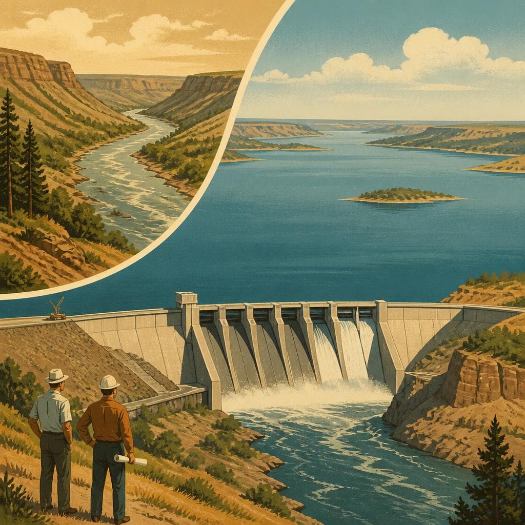 Cover art for When the Missouri Became Fort Peck Lake