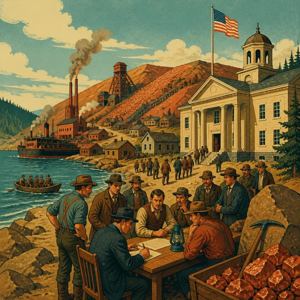 Cover art for When Copper Turned Ontonagon Into a County