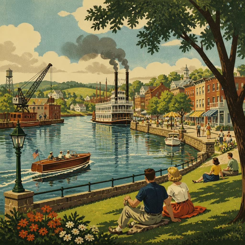 Cover art for Where a Working River Became a Place to Stay