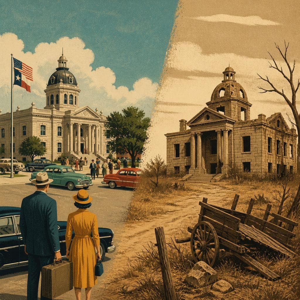 Cover art for When the County Seat Moved On