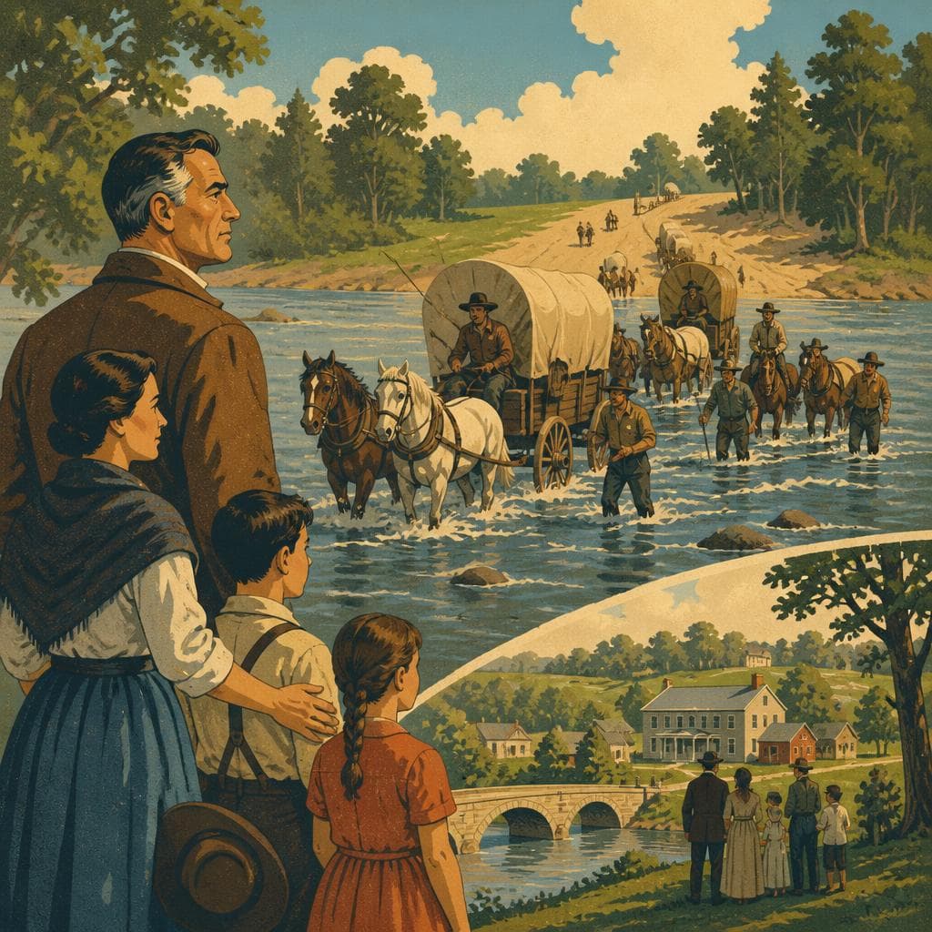 Cover art for At the Crossing, the Colberts Endured