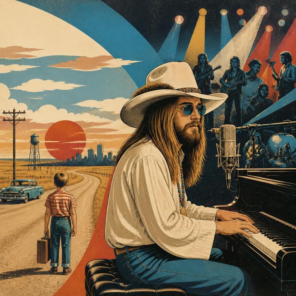 Cover art for From Lawton to the Piano Bench of Rock