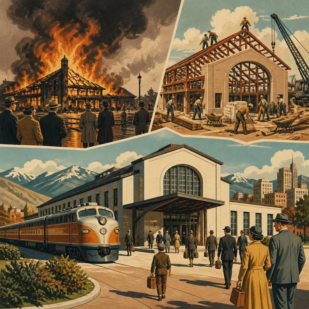 Cover art for After the Fire, Ogden Built a New Front Door