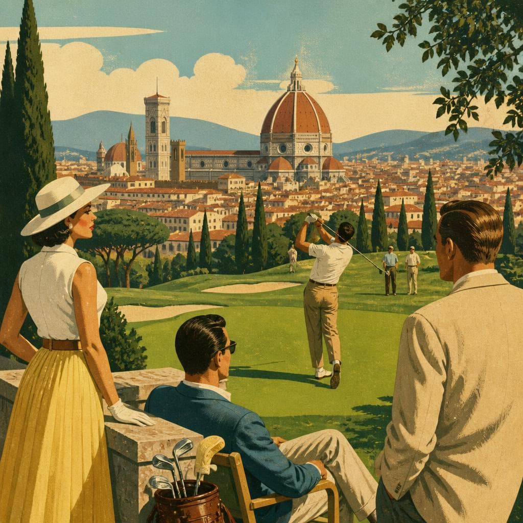 Cover art for Where Florence Comes to Tee Off