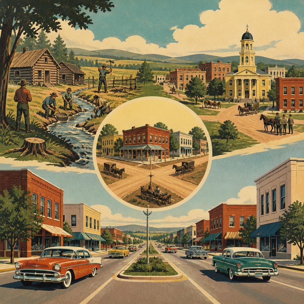 Cover art for Where the Road Made Springfield