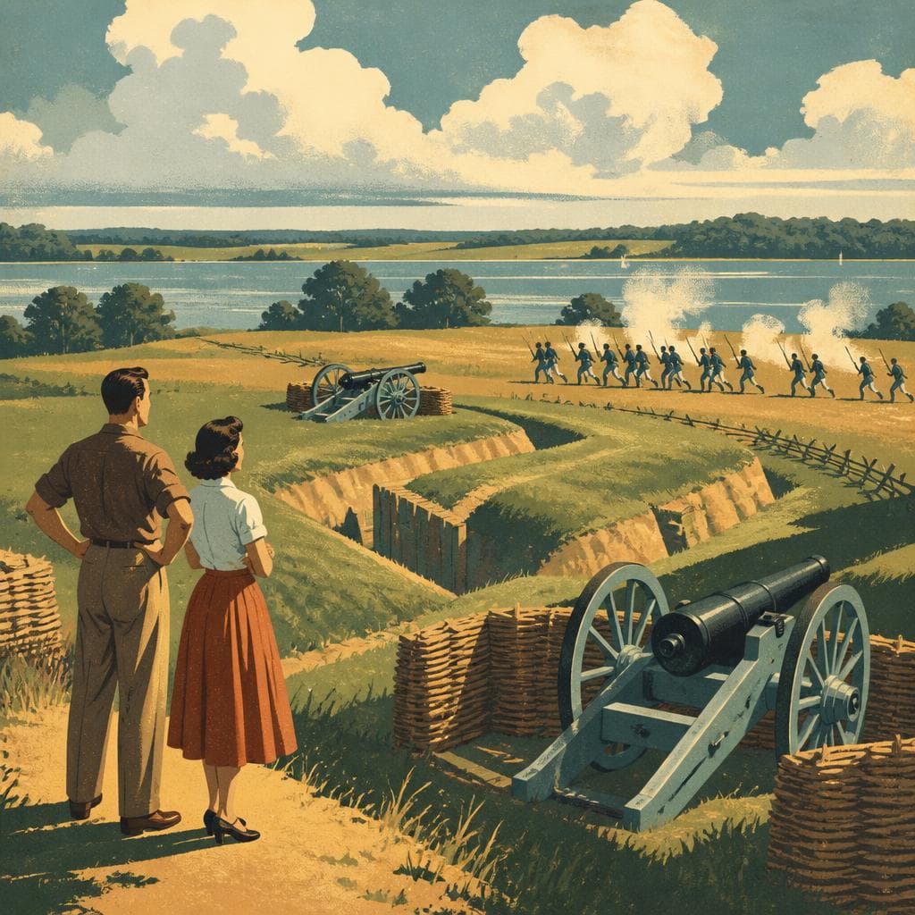 Cover art for Where the Earthworks Still Explain the War