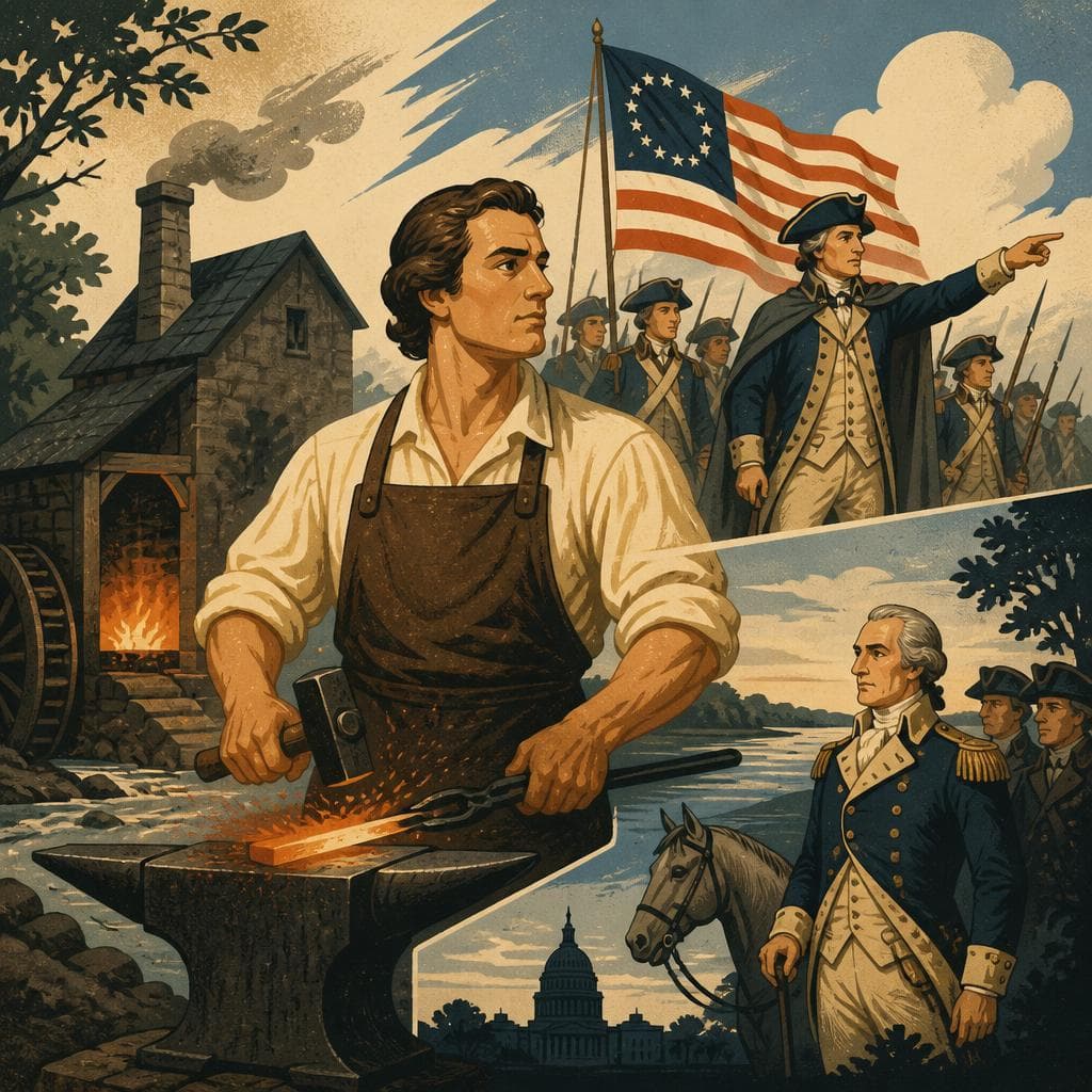 Cover art for From Potowomut Forge to Washington’s Command