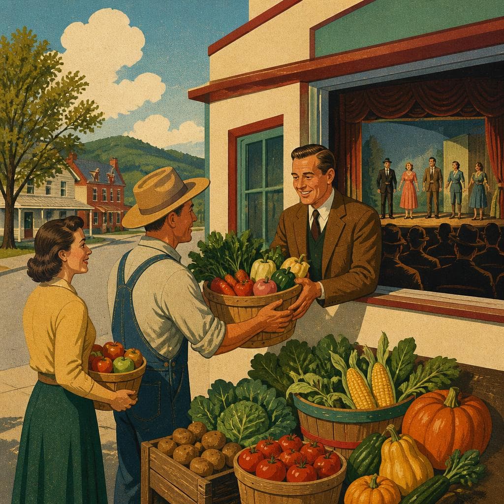 Cover art for When a Theater Took Payment in Produce