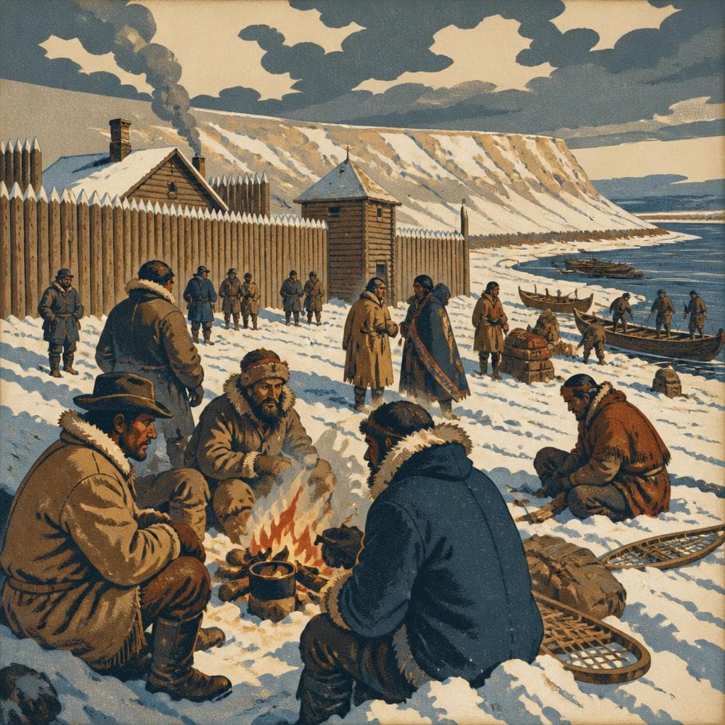 Cover art for Winter at Fort Mandan
