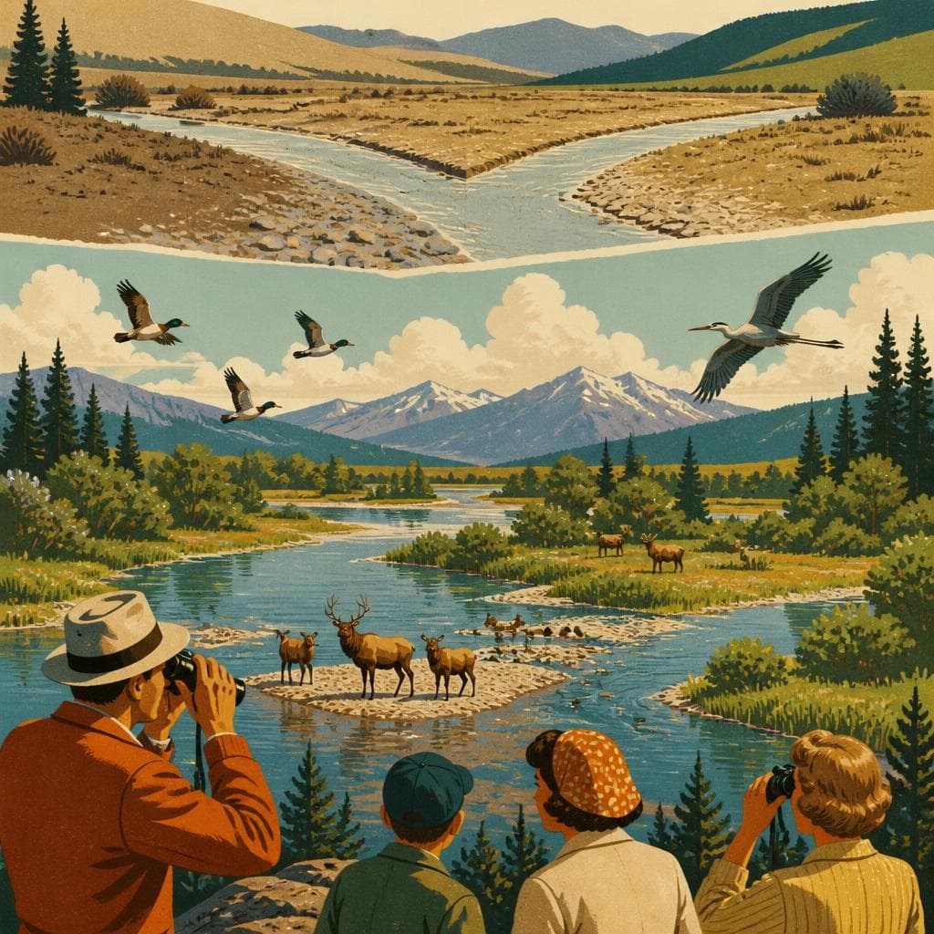 Cover art for Where Two Creeks Made a Wildlife Stage
