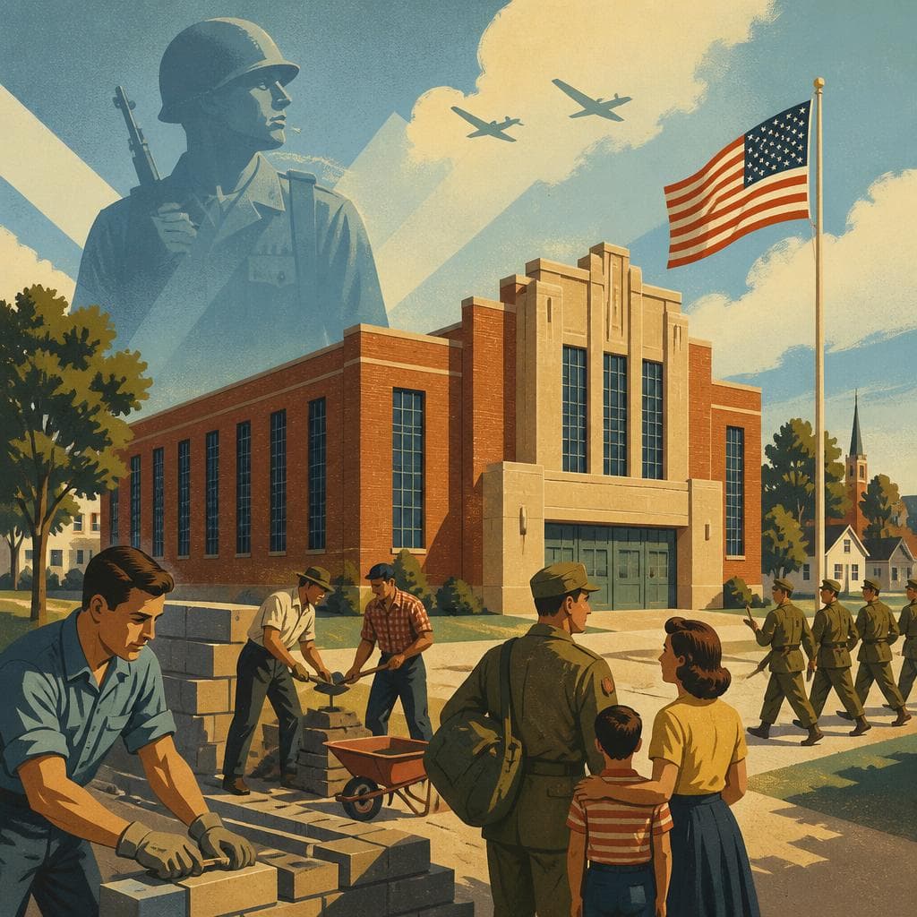 Cover art for Where a Small Town Built for Duty