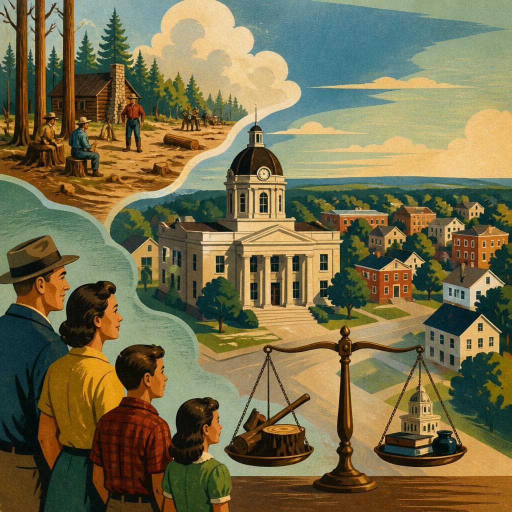 Cover art for How Leesville Got Its Name and Its Job