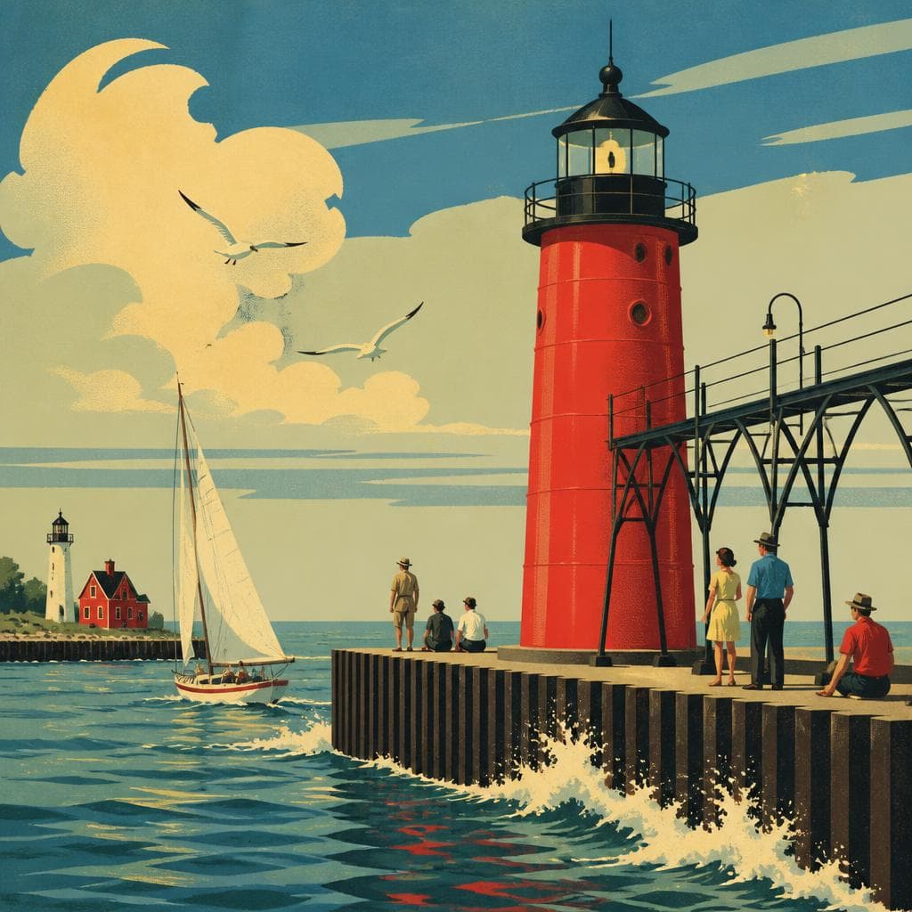 Cover art for Red at the River Mouth