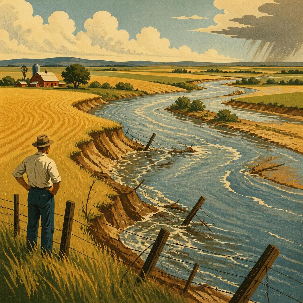 Cover art for Where the Washita Keeps Moving the Fence Line