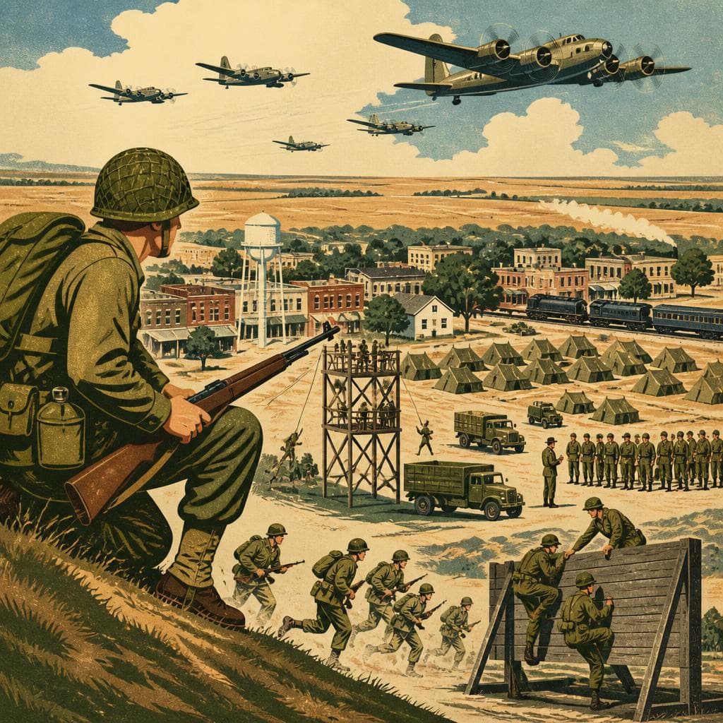 Cover art for When the War Came Roaring Over Cambridge