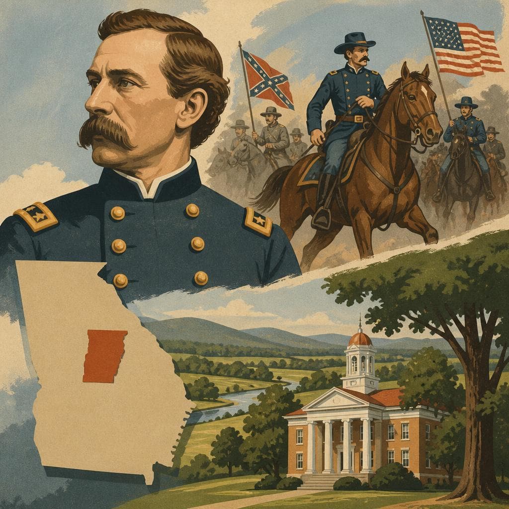 Cover art for From Cavalryman to County Namesake