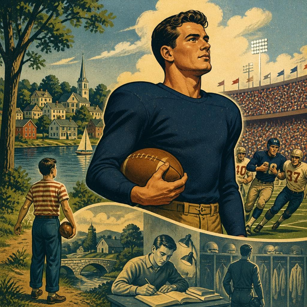 Cover art for From Plymouth to Pro Football