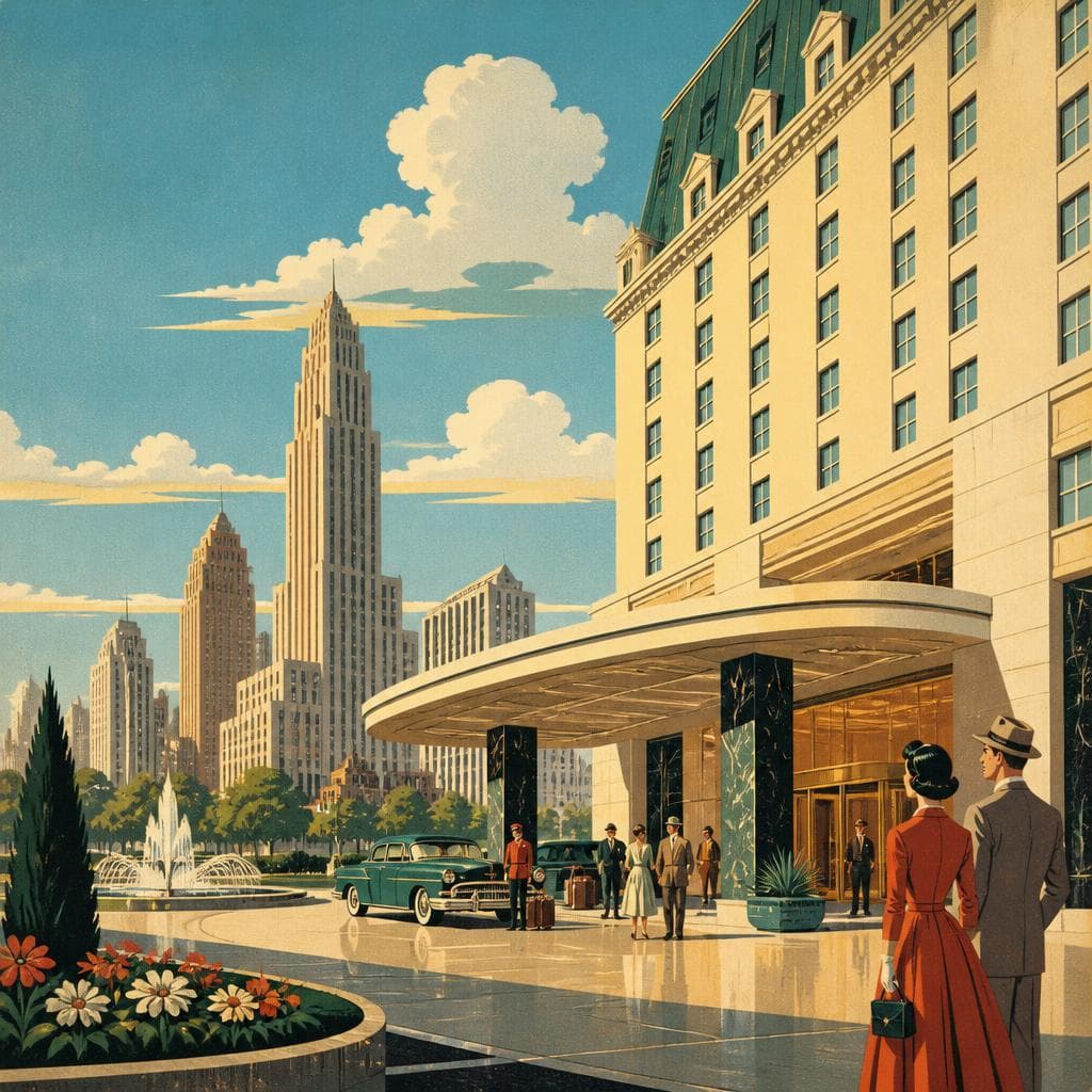 Cover art for A Hotel Meant to Announce a City