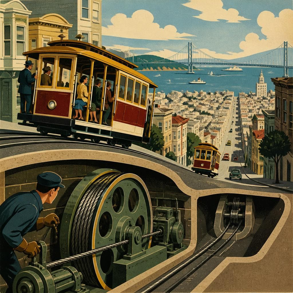 Cover art for How Wire Rope Pulled San Francisco Up the Hill