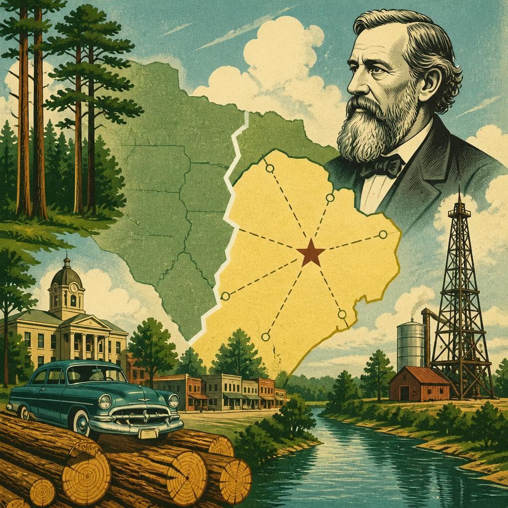 Cover art for When East Texas Drew Another Line