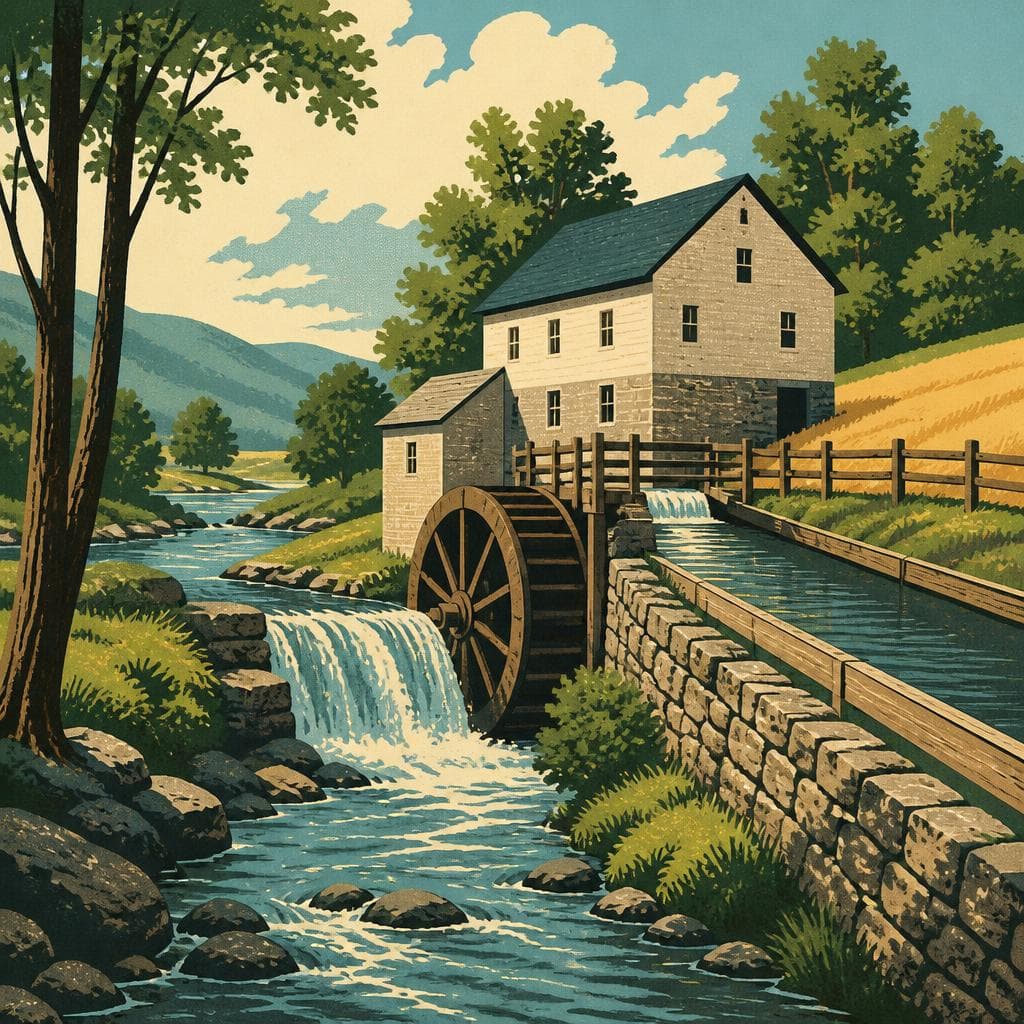 Cover art for Where Hunting Creek Turned Grain Into Flour