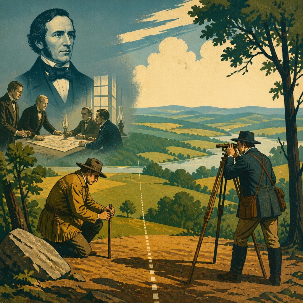 Cover art for A County Born From a Line and a Name