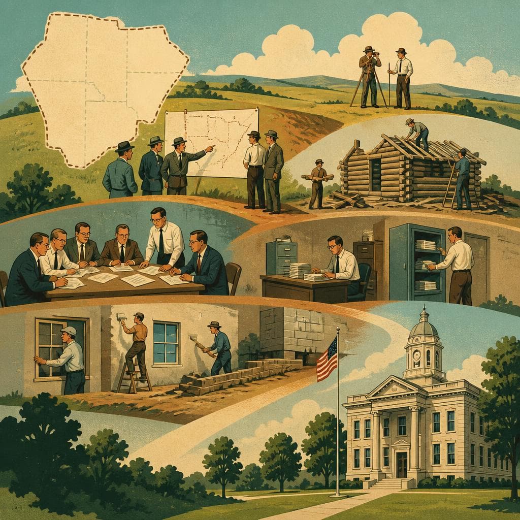 Cover art for When a County Existed Before It Could Function