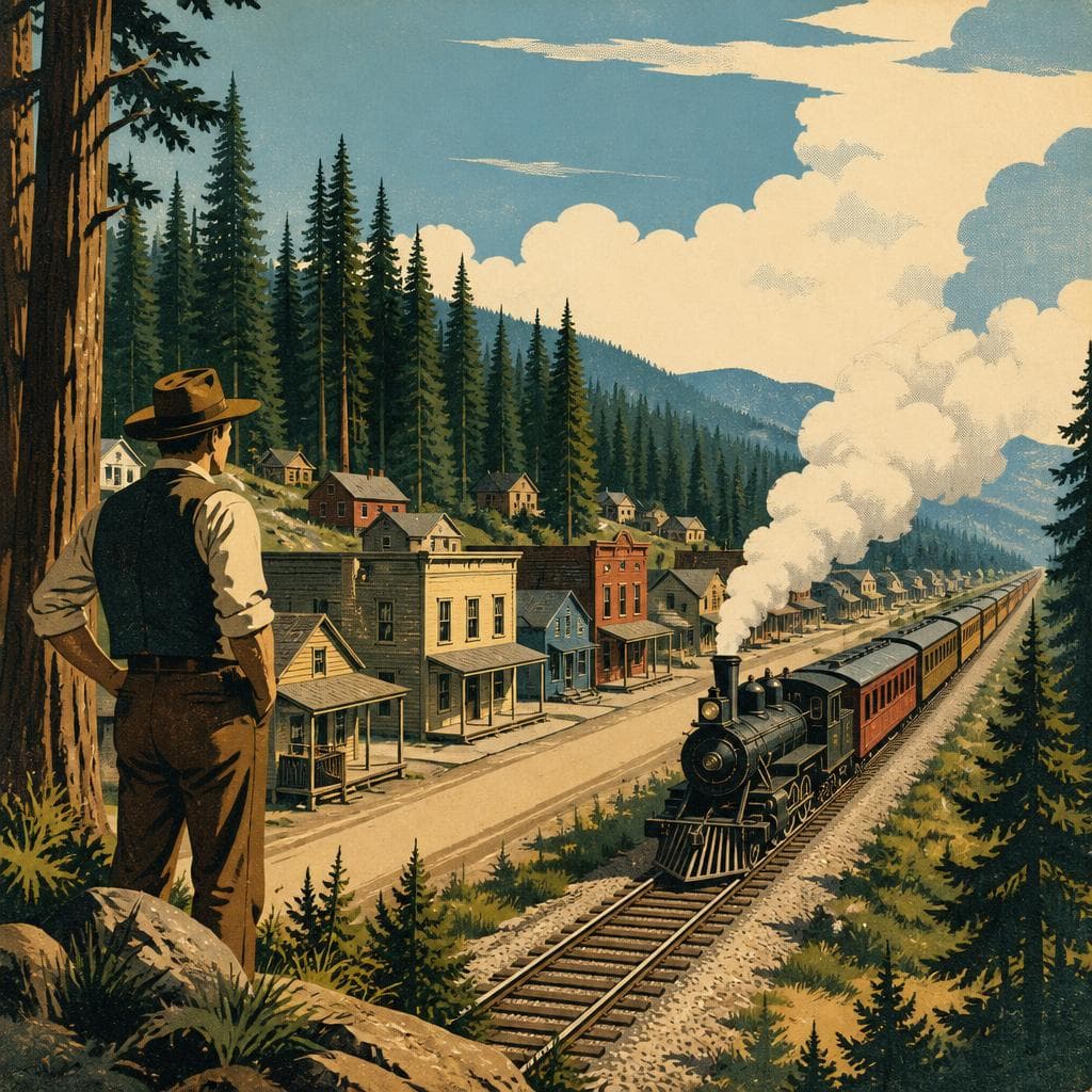 Cover art for When the Railroad Passed Forestville By