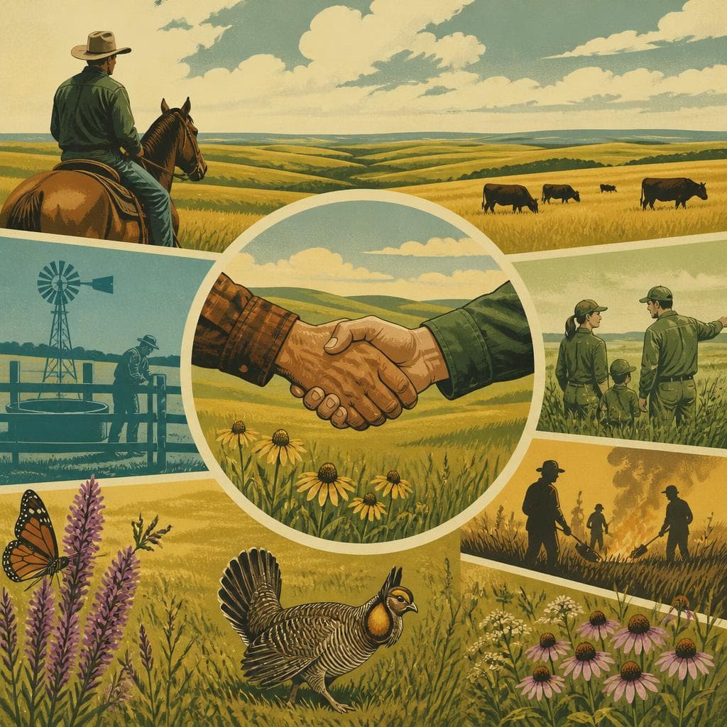 Cover art for How the Flint Hills Kept Their Prairie
