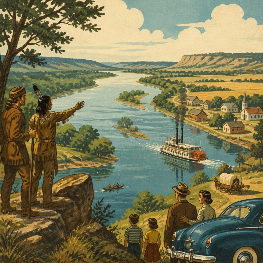 Cover art for The River That Showed People the Way