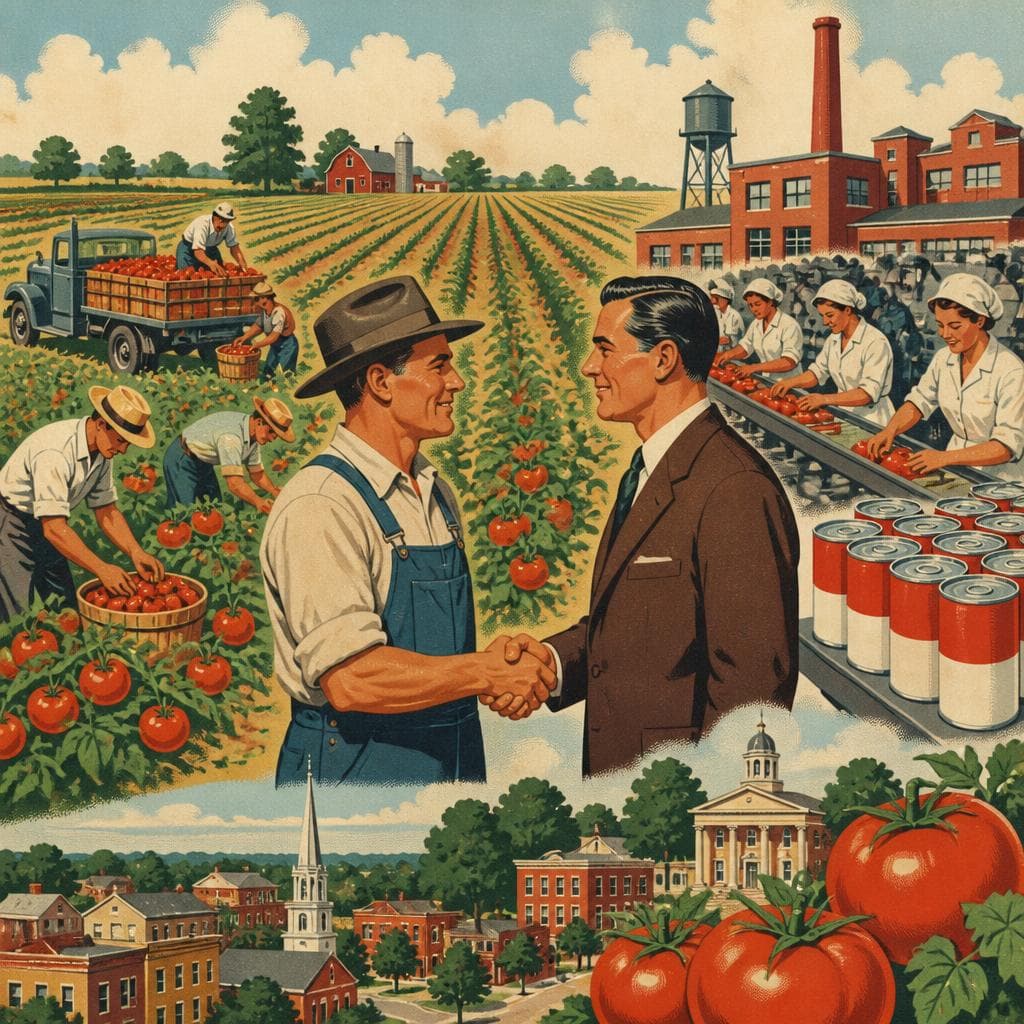 Cover art for Where Campbell Met the Tomato Fields