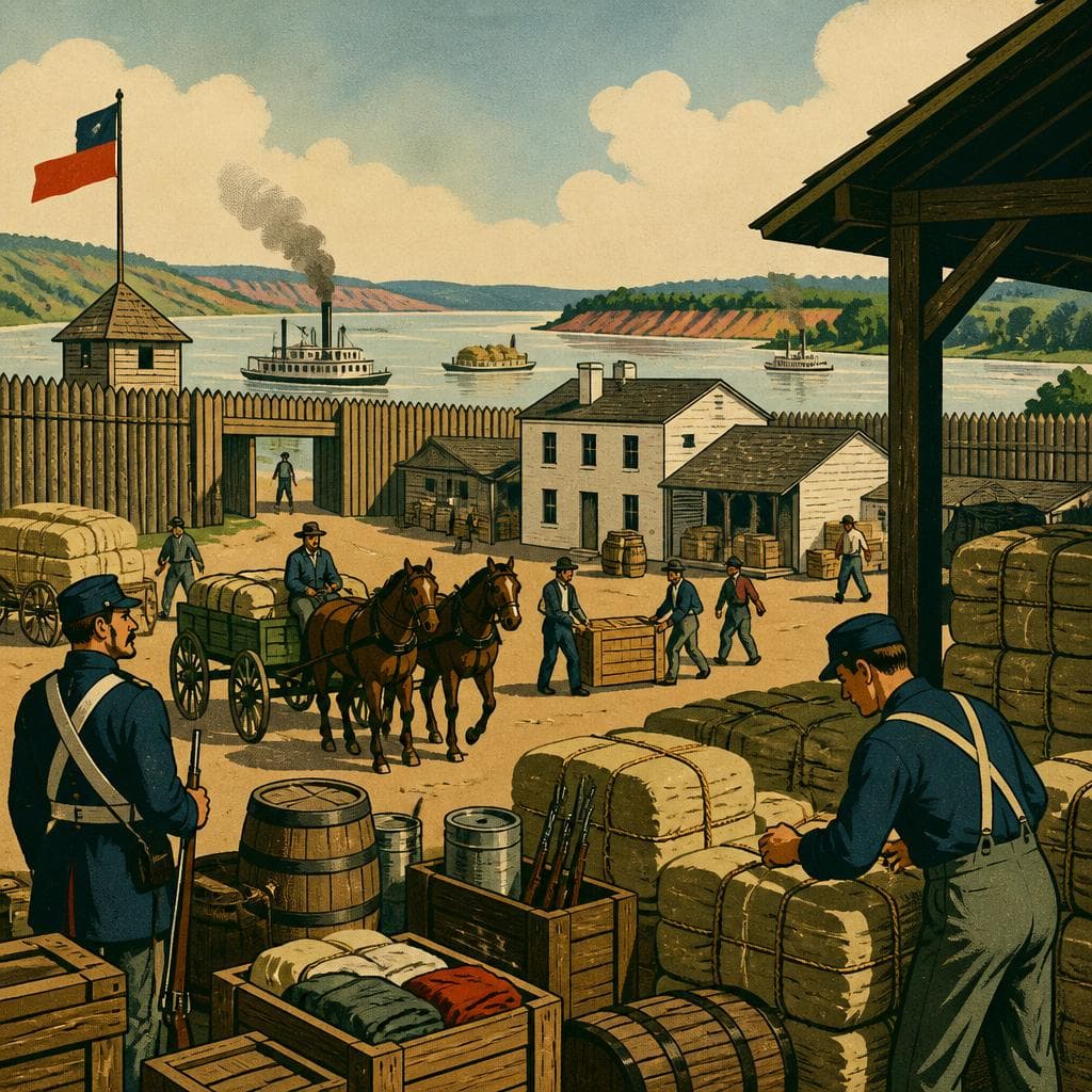 Cover art for Where the Red River War Was Supplied