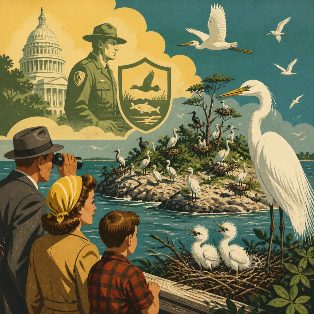 Cover art for The Island That Changed How America Protected Birds