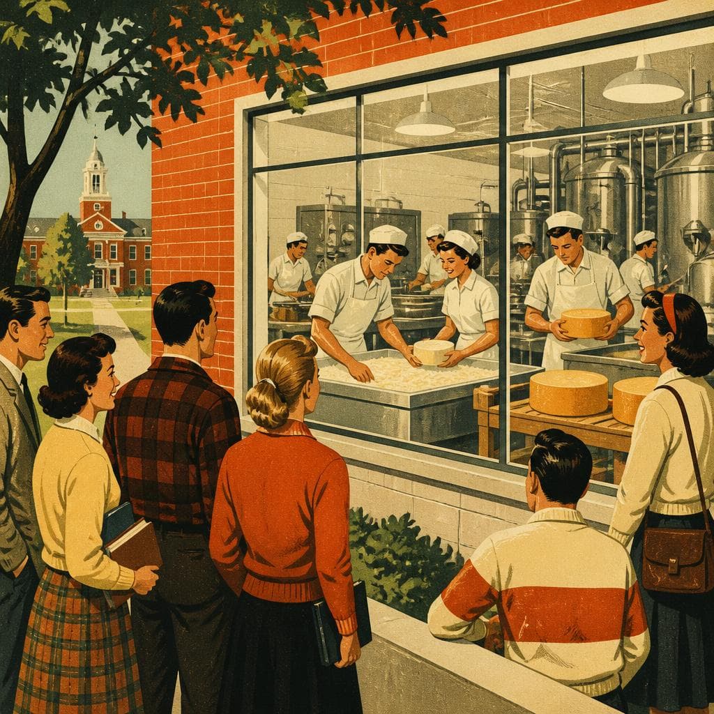 Cover art for Where OSU Cheese Learned to Meet the Public