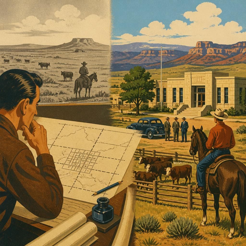 Cover art for A County on Paper, Then at Last in Practice
