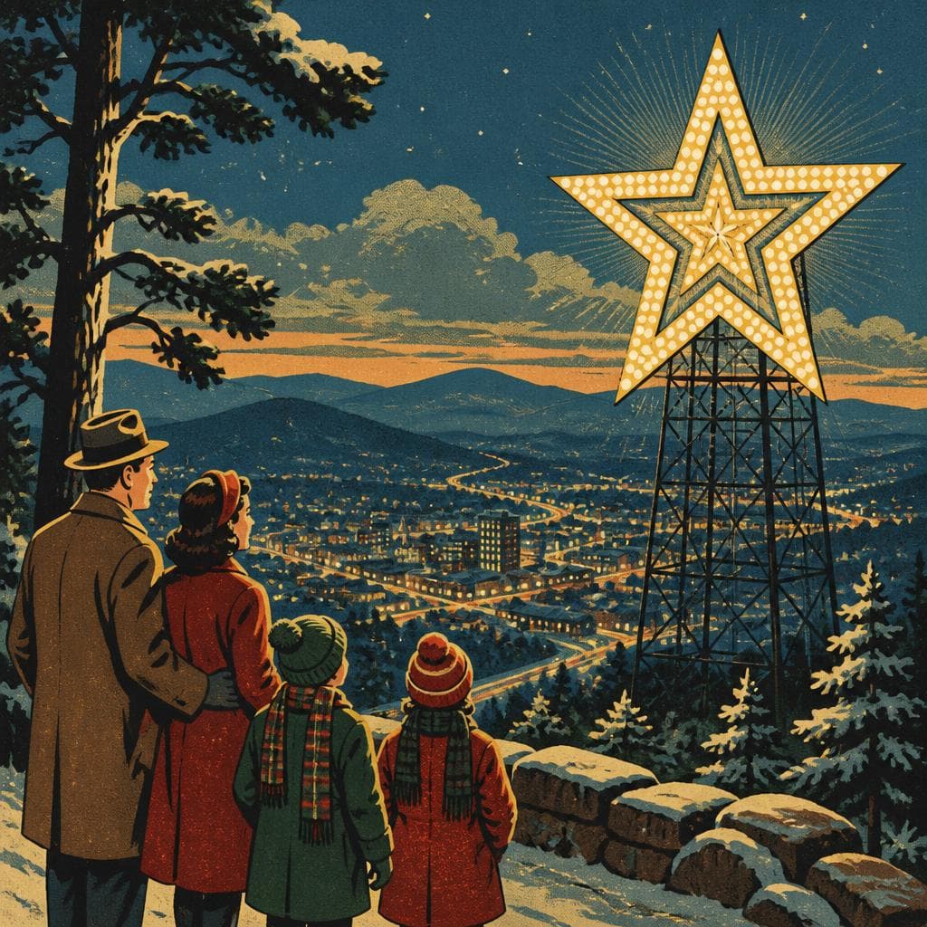 Cover art for The Christmas Star That Refused to Leave