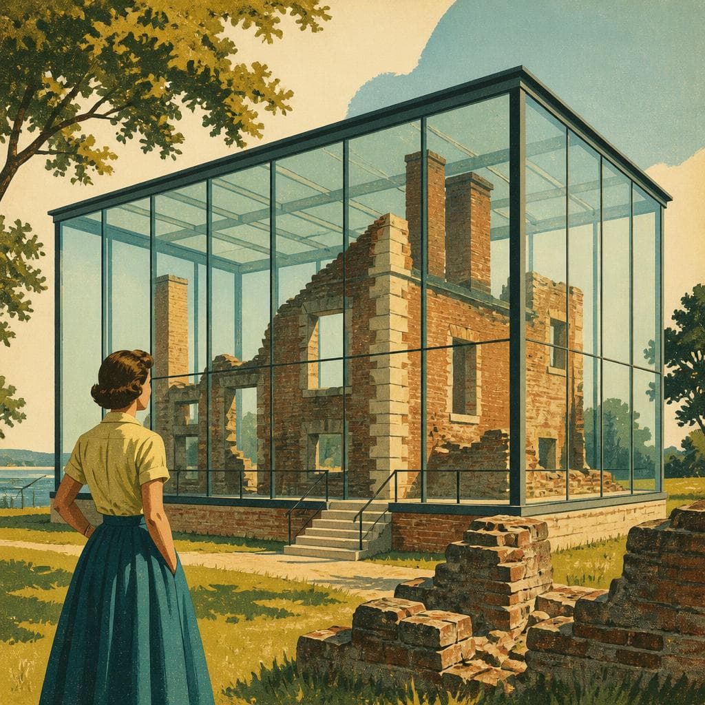 Cover art for Where a Ruin Learns to Speak