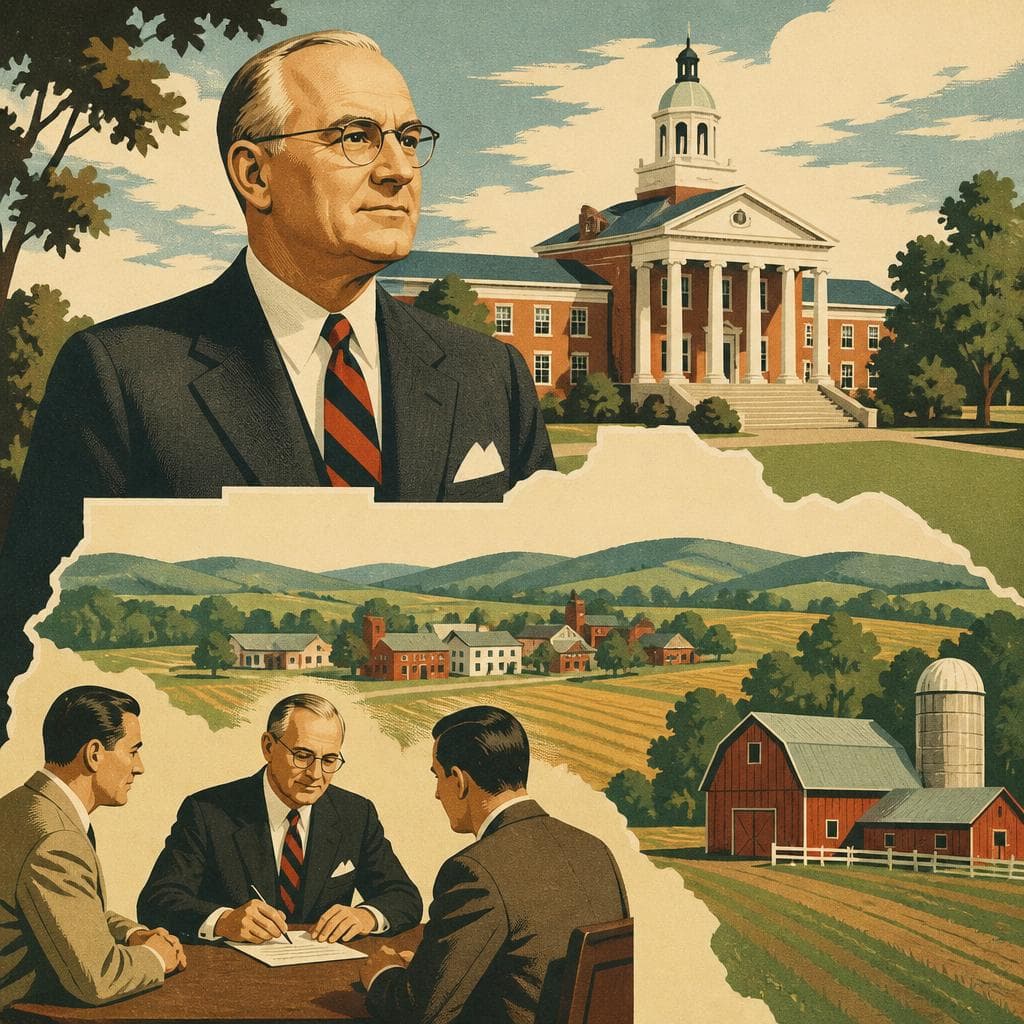 Cover art for The County Named for a Living Educator