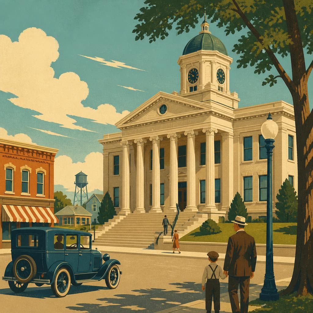 Cover art for A Small Town’s Big Front Door