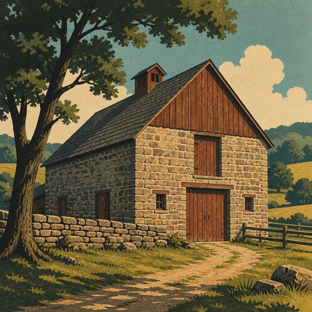 Cover art for The Barn That Looks Built to Stay