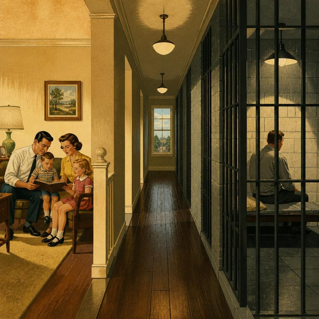 Cover art for A Hallway Between Home and Jail