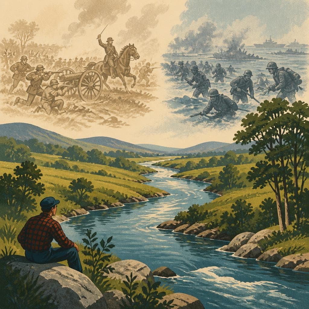 Cover art for How a Stream Named Two Famous Battles
