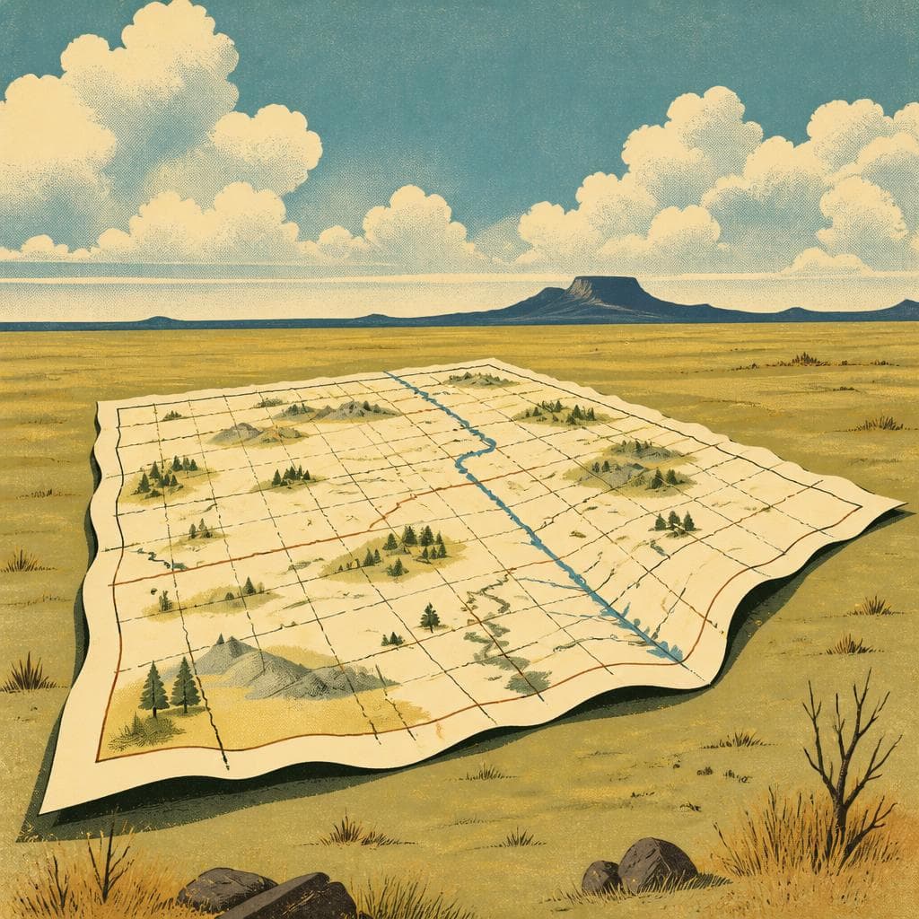 Cover art for A County on Paper, Waiting for People