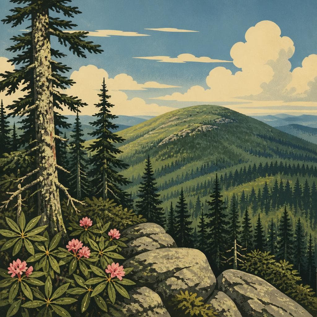 Cover art for Virginia’s Highest Peak Keeps a Northern Secret
